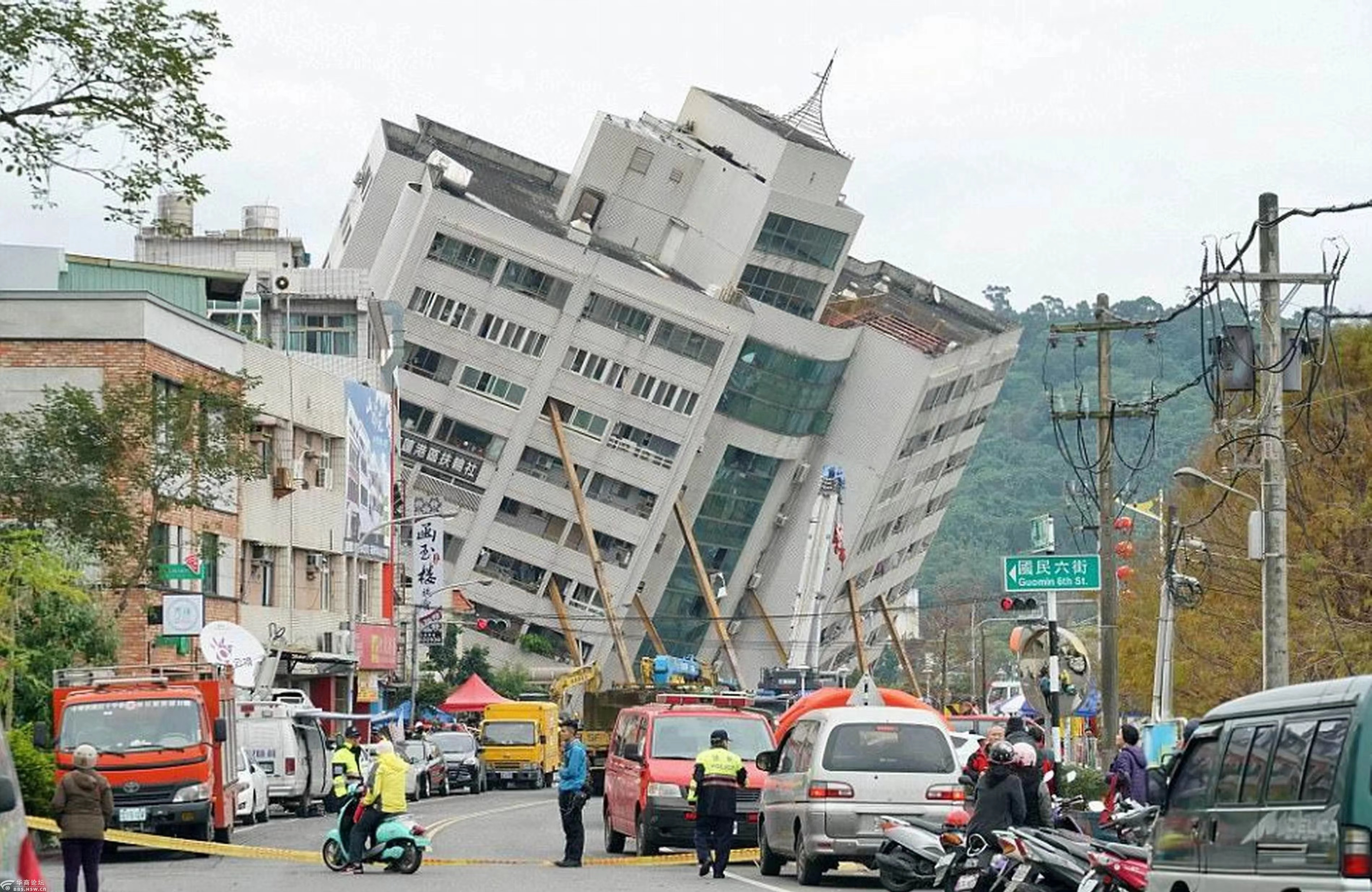 台湾遭遇地震袭击，6.2级地震已致多人受伤