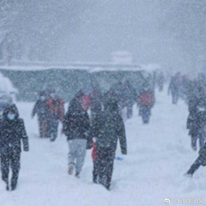 大风暴雪预警生效中